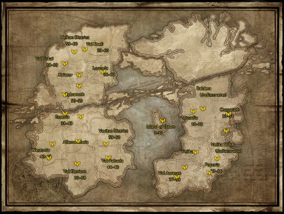 Minerva World Map